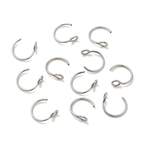 PandaHall 304 Stainless Steel Earring Hooks, Balloon Ear Wire, Stainless Steel Color, 20 Gauge, 10x9.5x0.8mm, Hole: 2mm 304 Stainless Steel
PandaHall 304 Stainless Steel Earring Hooks, Balloon Ear Wire, Stainless Steel Color, 20 Gauge, 10x9.5x0.8mm, Hole: 2mm 304 Stainless Steel