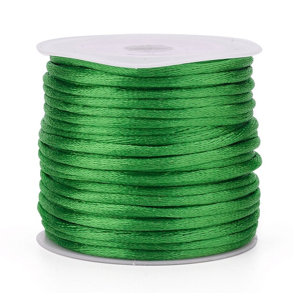 PandaHall Nylon Cord, Satin Rattail Cord, for Beading Jewelry Making, Chinese Knotting, Lime Green, 1mm, about 32.8 yards(30m)/roll Nylon...
PandaHall Nylon Cord, Satin Rattail Cord, for Beading Jewelry Making, Chinese Knotting, Lime Green, 1mm, about 32.8 yards(30m)/roll Nylon...