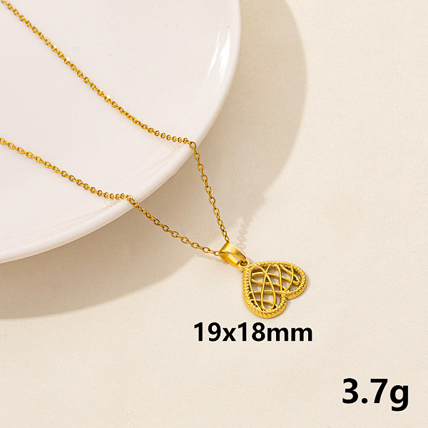 PandaHall Vintage Stainless Steel Heart Pendant Lock Collarbone Chain Necklace for Women Stainless Steel
PandaHall Vintage Stainless Steel Heart Pendant Lock Collarbone Chain Necklace for Women Stainless Steel