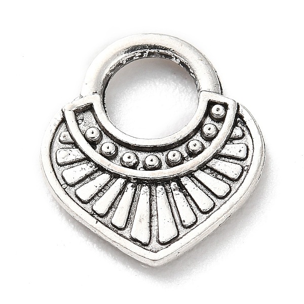 PandaHall Tibetan Style Alloy Pendants, Heart, Antique Silver, 13.5x12x1.5mm, Hole: 4.5mm, about 819pcs/500g Alloy Heart
PandaHall Tibetan Style Alloy Pendants, Heart, Antique Silver, 13.5x12x1.5mm, Hole: 4.5mm, about 819pcs/500g Alloy Heart