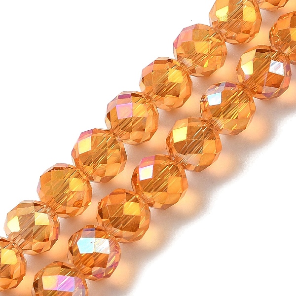 PandaHall Full Plated Electroplate Beads Strands, Faceted, Round, Dark Orange, 8x7.5mm, Hole: 1.2mm, about 67~68pcs/strand, 20.08~20.28''...
PandaHall Full Plated Electroplate Beads Strands, Faceted, Round, Dark Orange, 8x7.5mm, Hole: 1.2mm, about 67~68pcs/strand, 20.08~20.28''...