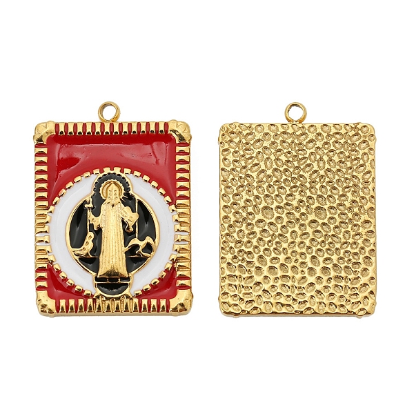 PandaHall Religion Stainless Steel Pendants, with Enamel, Golden, Rectangle with Saint Charm, Red, 20.5x16.5x2.25mm, Hole: 1.5mm Stainless...
PandaHall Religion Stainless Steel Pendants, with Enamel, Golden, Rectangle with Saint Charm, Red, 20.5x16.5x2.25mm, Hole: 1.5mm Stainless...