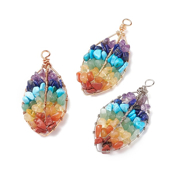 PandaHall 3Pcs 3 Colors Chakra Natural Gemstone Chip Big Pendants, Natural Red Jasper & Red Aventurine & Howlite & Citrine & Amethyst &...
PandaHall 3Pcs 3 Colors Chakra Natural Gemstone Chip Big Pendants, Natural Red Jasper & Red Aventurine & Howlite & Citrine & Amethyst &...