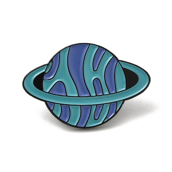 PandaHall Cartoon Enamel Pin, Electrophoresis Black Zinc Alloy Brooch, Planet, 19x28.5x1.5mm Alloy+Enamel Planet
PandaHall Cartoon Enamel Pin, Electrophoresis Black Zinc Alloy Brooch, Planet, 19x28.5x1.5mm Alloy+Enamel Planet