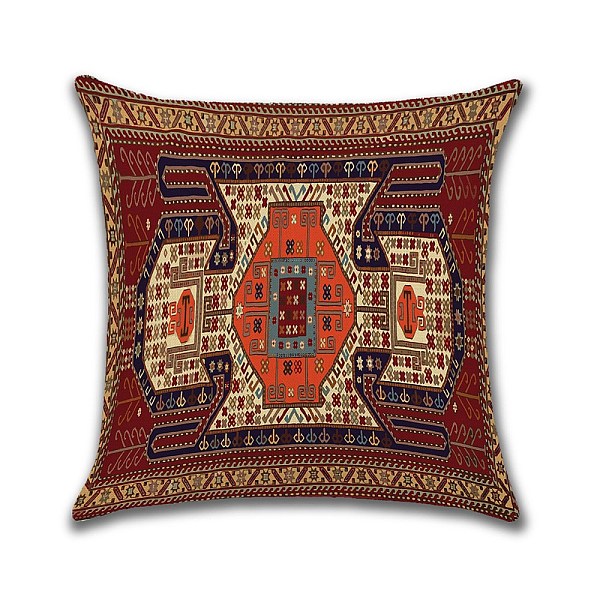 PandaHall Square Cotton Linen Pillow Covers, Persian Style Pattern Cushion Cover, for Couch Sofa Bed, Square, without Pillow Filling, Dark..., Brown
PandaHall Square Cotton Linen Pillow Covers, Persian Style Pattern Cushion Cover, for Couch Sofa Bed, Square, without Pillow Filling, Dark..., Brown