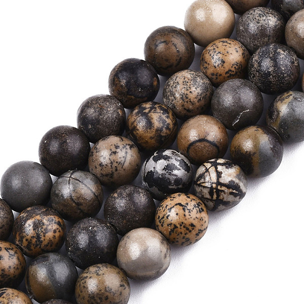 PandaHall Natural Dendritic Jasper Beads Strands, Chohua Jasper, Round, 8~8.5mm, Hole: 1.2mm, about 47pcs/strand, 15.5 inch Dendritic Jasper...
PandaHall Natural Dendritic Jasper Beads Strands, Chohua Jasper, Round, 8~8.5mm, Hole: 1.2mm, about 47pcs/strand, 15.5 inch Dendritic Jasper...