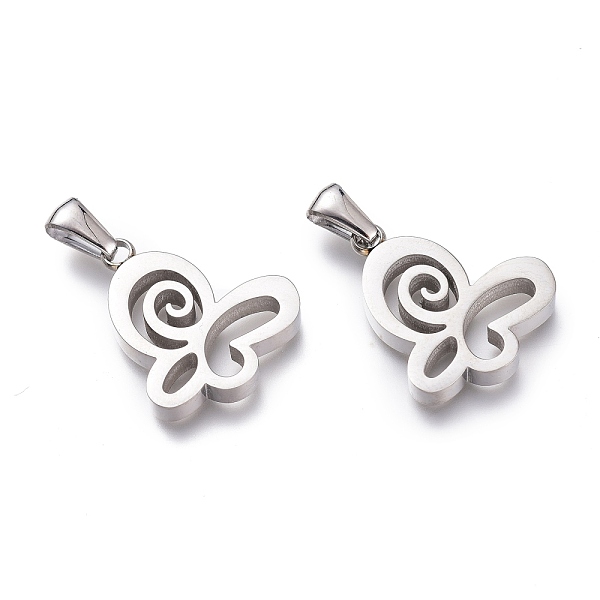 PandaHall 304 Stainless Steel Pendants, Manual Polishing, Butterfly, Stainless Steel Color, 21.5x18x3mm, Hole: 6x2.5mm 304 Stainless Steel...
PandaHall 304 Stainless Steel Pendants, Manual Polishing, Butterfly, Stainless Steel Color, 21.5x18x3mm, Hole: 6x2.5mm 304 Stainless Steel...
