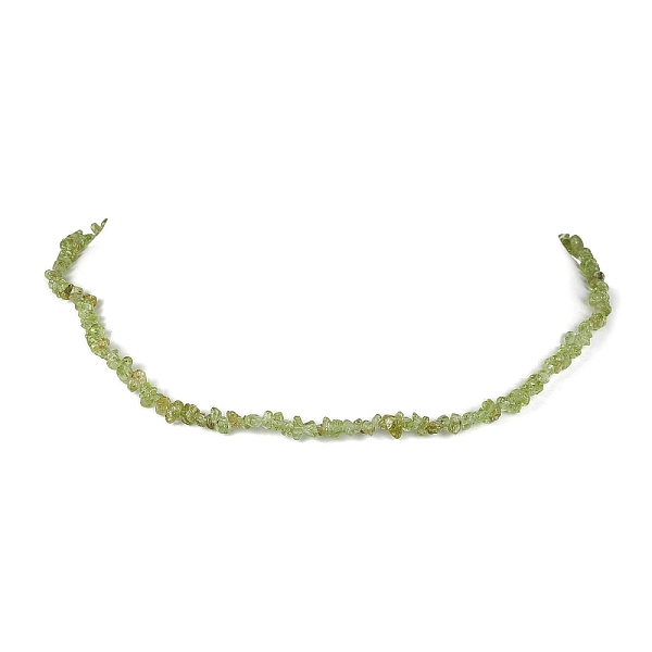 PandaHall Natural Peridot Chip Beaded Necklace, Golden, 15.94~15.98 inch(40.5~40.6cm) Peridot Chip
PandaHall Natural Peridot Chip Beaded Necklace, Golden, 15.94~15.98 inch(40.5~40.6cm) Peridot Chip
