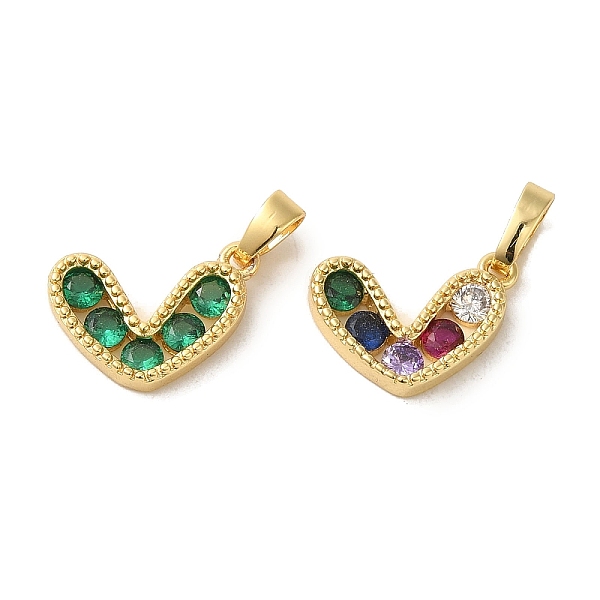 PandaHall Brass Micro Pave Cubic Zirconia Pendants, Real 18K Gold Plated, Heart, Mixed Color, 10.5x15x2.5mm, Hole: 6X4mm Brass+Cubic..., Multicolor
PandaHall Brass Micro Pave Cubic Zirconia Pendants, Real 18K Gold Plated, Heart, Mixed Color, 10.5x15x2.5mm, Hole: 6X4mm Brass+Cubic..., Multicolor