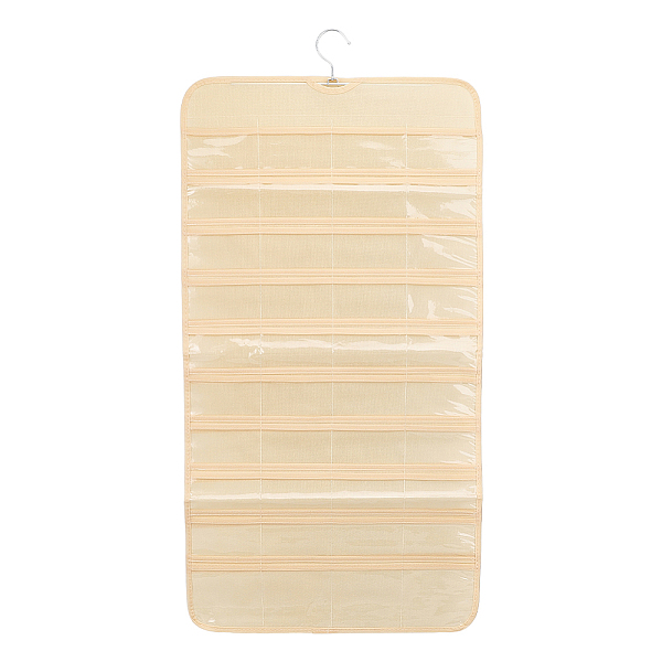 PandaHall Transparent PVC Double Face Non-Woven Fabrics Jewelry Hanging Display Rolls with Hook, Wall Shelf Wardrobe Storage Bags, Rectangle..., Orange
PandaHall Transparent PVC Double Face Non-Woven Fabrics Jewelry Hanging Display Rolls with Hook, Wall Shelf Wardrobe Storage Bags, Rectangle..., Orange