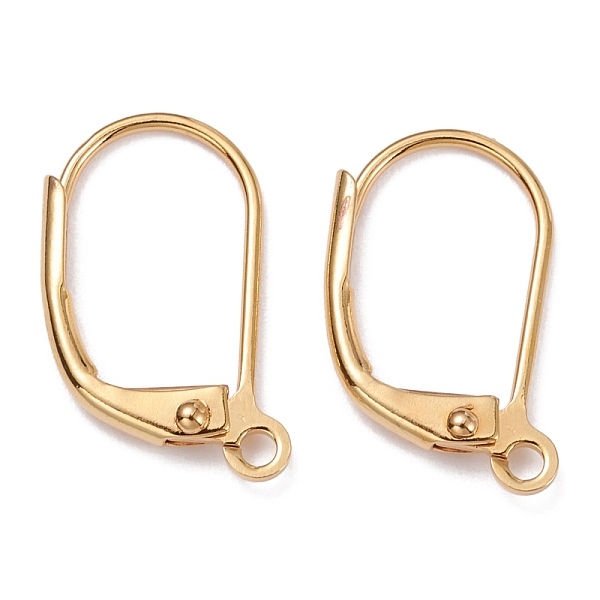 PandaHall Brass Leverback Earring Findings, with Loop, Long-Lasting Plated, Real 18K Gold Plated, 15.5x10x1.5mm, Hole: 1.5mm, Pin: 0.7mm...
PandaHall Brass Leverback Earring Findings, with Loop, Long-Lasting Plated, Real 18K Gold Plated, 15.5x10x1.5mm, Hole: 1.5mm, Pin: 0.7mm...