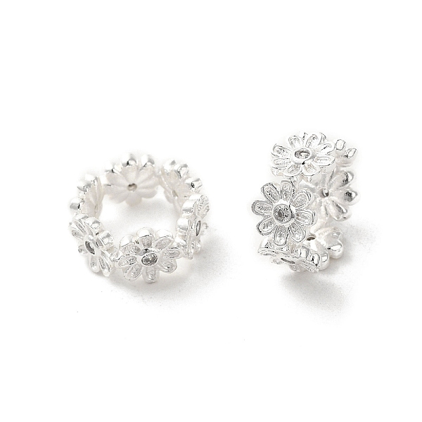 PandaHall Rack Plating Brass Beads, with Cubic Zirconia, Long-Lasting Plated, Lead Free & Cadmium Free, Rings with Flower, Clear...
PandaHall Rack Plating Brass Beads, with Cubic Zirconia, Long-Lasting Plated, Lead Free & Cadmium Free, Rings with Flower, Clear...