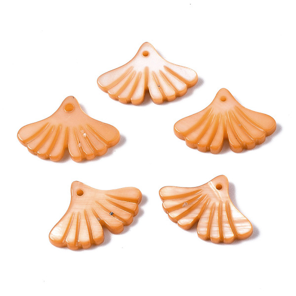 PandaHall Natural Freshwater Shell Pendants, Dyed, Ginkgo Leaf, Sandy Brown, 12x17.5x2mm, Hole: 1.2mm Freshwater Shell Leaf
PandaHall Natural Freshwater Shell Pendants, Dyed, Ginkgo Leaf, Sandy Brown, 12x17.5x2mm, Hole: 1.2mm Freshwater Shell Leaf