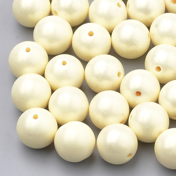 PandaHall Spray Painted Style Acrylic Beads, Rubberized, Round, Champagne Yellow, 10mm, Hole: 1.5mm, about 950pcs/500g Acrylic Round Yellow
PandaHall Spray Painted Style Acrylic Beads, Rubberized, Round, Champagne Yellow, 10mm, Hole: 1.5mm, about 950pcs/500g Acrylic Round Yellow