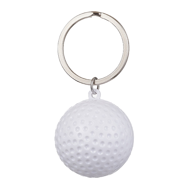 PandaHall ABS Plastic Sports Ball Theme Pendants Keychains, with Iron Split Key Rings, Golf, 6.25cm, Pendants: 36x32x32mm Plastic Others..., White
PandaHall ABS Plastic Sports Ball Theme Pendants Keychains, with Iron Split Key Rings, Golf, 6.25cm, Pendants: 36x32x32mm Plastic Others..., White
