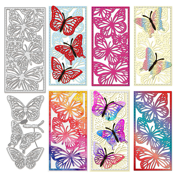 PandaHall BENECREAT 2PCS 3D Butterfly Metal Die Cuts, Vertical Butterfly Border Cutting Dies Cut Stencils DIY Scrapbooking Decorative...
PandaHall BENECREAT 2PCS 3D Butterfly Metal Die Cuts, Vertical Butterfly Border Cutting Dies Cut Stencils DIY Scrapbooking Decorative...