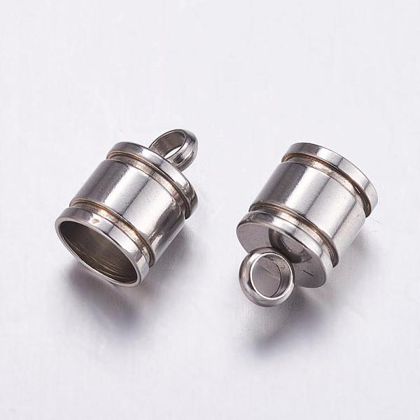 PandaHall 201 Stainless Steel Cord Ends, Stainless Steel Color, 11x7mm, Hole: 2.5mm, 6mm Inner Diameter 201 Stainless Steel
PandaHall 201 Stainless Steel Cord Ends, Stainless Steel Color, 11x7mm, Hole: 2.5mm, 6mm Inner Diameter 201 Stainless Steel
