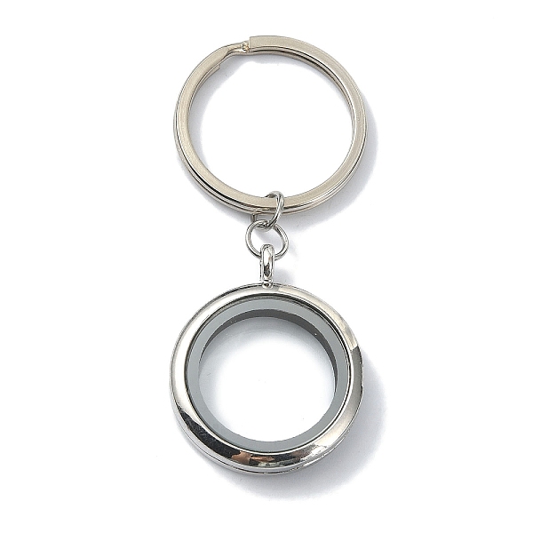 PandaHall Alloy Photo Frame Living Memory Floating Locket Keychain, Platinum, 7.1cm Alloy Round
PandaHall Alloy Photo Frame Living Memory Floating Locket Keychain, Platinum, 7.1cm Alloy Round