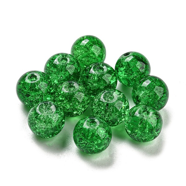 PandaHall Transparent Spray Painting Crackle Glass Beads, Round, Green, 8mm, Hole: 1.6mm, 300pcs/bag Glass Round Green
PandaHall Transparent Spray Painting Crackle Glass Beads, Round, Green, 8mm, Hole: 1.6mm, 300pcs/bag Glass Round Green