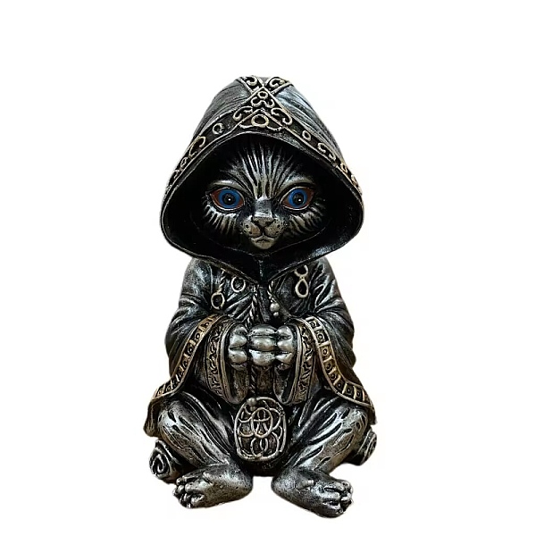 PandaHall Halloween Resin Cat Mage Figurines, for Home Desktop Decoration, Black, 80x95x150mm Resin Cat Shape Black
PandaHall Halloween Resin Cat Mage Figurines, for Home Desktop Decoration, Black, 80x95x150mm Resin Cat Shape Black