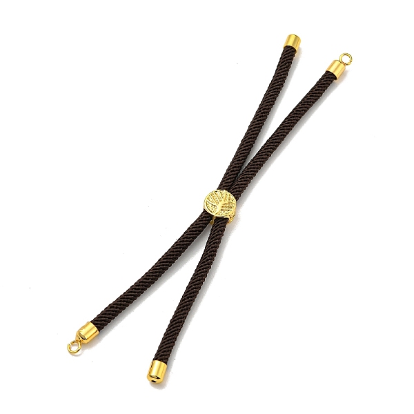 PandaHall Nylon Cords Bracelet Makings Fit for Connector Charms, with Golden Brass Tree Slider Beads, Long-Lasting Plated, Coconut Brown...
PandaHall Nylon Cords Bracelet Makings Fit for Connector Charms, with Golden Brass Tree Slider Beads, Long-Lasting Plated, Coconut Brown...