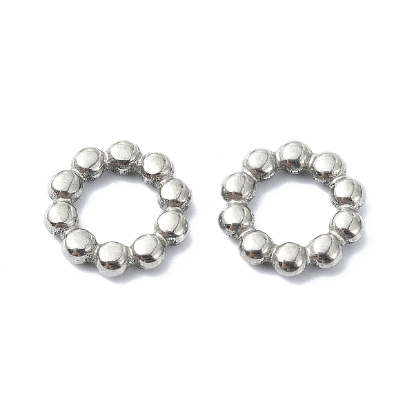 PandaHall 304 Stainless Steel Linking Rings, Ball Ring, Stainless Steel Color, 10x2mm, Inner Diameter: 6mm 304 Stainless Steel Ring
PandaHall 304 Stainless Steel Linking Rings, Ball Ring, Stainless Steel Color, 10x2mm, Inner Diameter: 6mm 304 Stainless Steel Ring