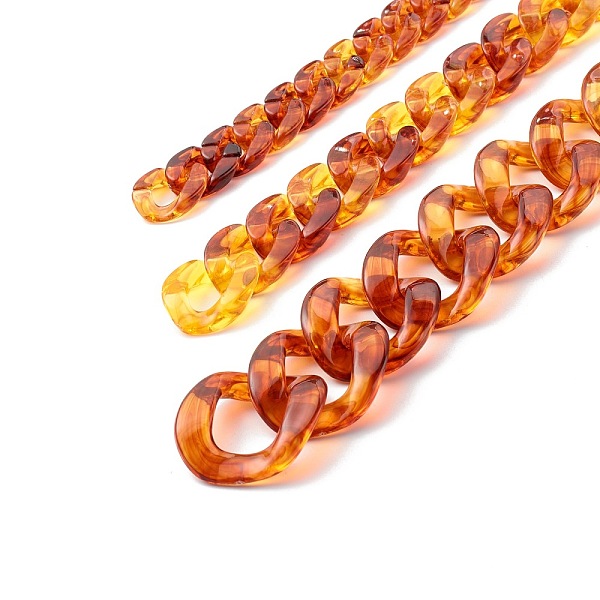 PandaHall Handmade Curb Chains, with Acrylic Linking Rings and Transparent Acrylic Linking Rings, Chocolate, 40x30x7mm, 39.37 inch..., Brown
PandaHall Handmade Curb Chains, with Acrylic Linking Rings and Transparent Acrylic Linking Rings, Chocolate, 40x30x7mm, 39.37 inch..., Brown