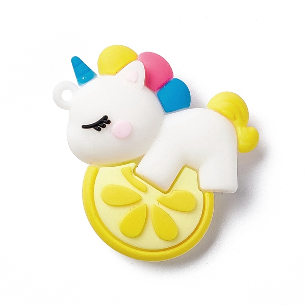 PandaHall PVC Plastic Cartoon Big Pendants, for DIY Keychain Making, Unicorn Pattern, 51x45x19mm, Hole: 2mm PVC Unicorn Yellow
PandaHall PVC Plastic Cartoon Big Pendants, for DIY Keychain Making, Unicorn Pattern, 51x45x19mm, Hole: 2mm PVC Unicorn Yellow