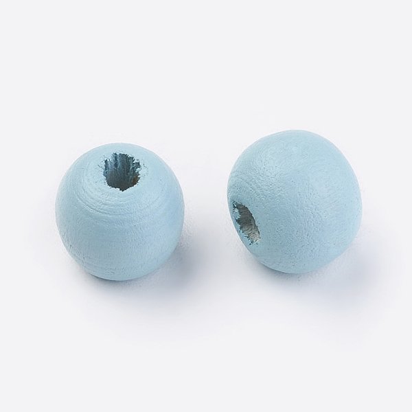 PandaHall Natural Wood Beads, Dyed, Round, Light Sky Blue, 10x9mm, Hole: 3mm, about 1850pcs/500g Maple Wood Round Blue
PandaHall Natural Wood Beads, Dyed, Round, Light Sky Blue, 10x9mm, Hole: 3mm, about 1850pcs/500g Maple Wood Round Blue