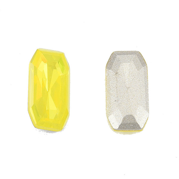 PandaHall K9 Glass Rhinestone Cabochons, Pointed Back & Back Plated, Faceted, Rectangle Octagon, Citrine, 12x6x3mm Glass Rhinestone Octagon..., Orange
PandaHall K9 Glass Rhinestone Cabochons, Pointed Back & Back Plated, Faceted, Rectangle Octagon, Citrine, 12x6x3mm Glass Rhinestone Octagon..., Orange