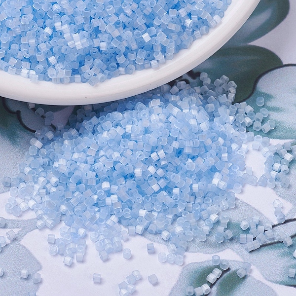 PandaHall MIYUKI Delica Beads, Cylinder, Japanese Seed Beads, 11/0, (DB0831) Light Periwinkle Silk Satin, 1.3x1.6mm, Hole: 0.8mm, about..., Blue
PandaHall MIYUKI Delica Beads, Cylinder, Japanese Seed Beads, 11/0, (DB0831) Light Periwinkle Silk Satin, 1.3x1.6mm, Hole: 0.8mm, about..., Blue