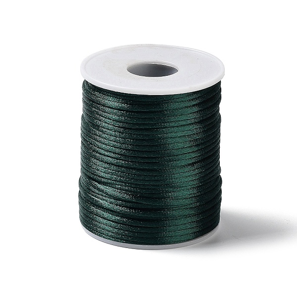 PandaHall 45M Polyester Cord, Satin Rattail Cord, for DIY Chinese Knot Making, Dark Green, 1.5mm, about 49.21 Yards(45m)/pc Polyester
PandaHall 45M Polyester Cord, Satin Rattail Cord, for DIY Chinese Knot Making, Dark Green, 1.5mm, about 49.21 Yards(45m)/pc Polyester