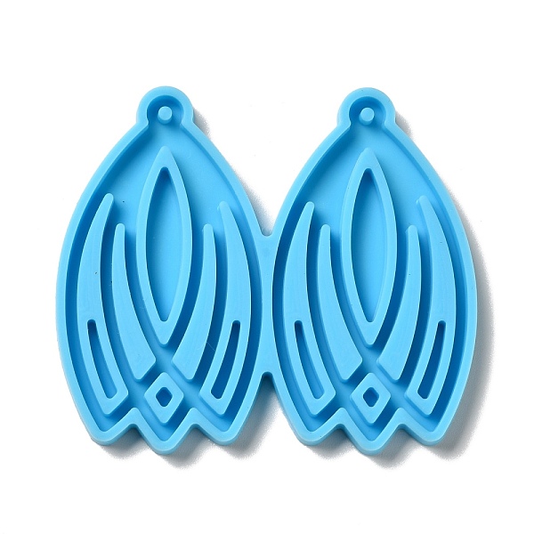 PandaHall DIY Snowdrop Pendant Silicone Molds, Resin Casting Molds, for UV Resin & Epoxy Resin Jewelry Making, Deep Sky Blue, 53x61x4mm...
PandaHall DIY Snowdrop Pendant Silicone Molds, Resin Casting Molds, for UV Resin & Epoxy Resin Jewelry Making, Deep Sky Blue, 53x61x4mm...