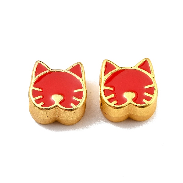 PandaHall CCB Plastic European Beads, Large Hole Beads, Enamel Style, Cat Shape, Red, 10.5x10x6.5mm, Hole: 4mm Plastic Cat Shape Red
PandaHall CCB Plastic European Beads, Large Hole Beads, Enamel Style, Cat Shape, Red, 10.5x10x6.5mm, Hole: 4mm Plastic Cat Shape Red