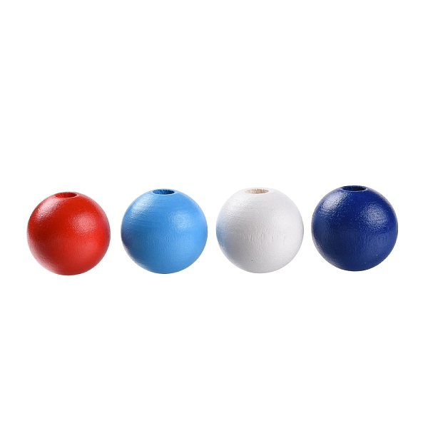 PandaHall 160 Pcs 4 Colors 4 July American Independence Day Painted Natural Wood Round Beads, Loose Beads for Jewelry Making and Home Decor..., Multicolor
PandaHall 160 Pcs 4 Colors 4 July American Independence Day Painted Natural Wood Round Beads, Loose Beads for Jewelry Making and Home Decor..., Multicolor