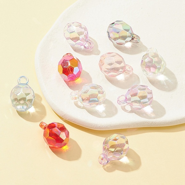 PandaHall Transparent Acrylic Pendant, AB Color Plated, Faceted, Round, Mixed Color, 21x14x14mm, Hole: 3mm Acrylic Round Multicolor
PandaHall Transparent Acrylic Pendant, AB Color Plated, Faceted, Round, Mixed Color, 21x14x14mm, Hole: 3mm Acrylic Round Multicolor