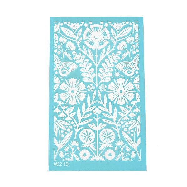 PandaHall Reusable Polyester Screen Printing Stencil, for Painting on Wood, DIY Decoration T-Shirt Fabric, Flower, 15x9cm Polyester Flower
PandaHall Reusable Polyester Screen Printing Stencil, for Painting on Wood, DIY Decoration T-Shirt Fabric, Flower, 15x9cm Polyester Flower