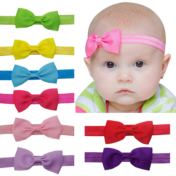 PandaHall Elastic Baby Headbands for Girls, Hair Accessories, with Grosgrain Bowknot, Mixed Color, 13.4 inch~14.2 inch(340~360mm) Cloth..., Multicolor
PandaHall Elastic Baby Headbands for Girls, Hair Accessories, with Grosgrain Bowknot, Mixed Color, 13.4 inch~14.2 inch(340~360mm) Cloth..., Multicolor