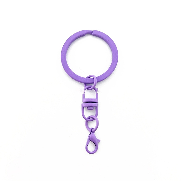 PandaHall Spray Painted Iron Keychain Swivel Clasps, with Lobster Claw Clasps, Lilac, 66.5mm Iron Others Purple
PandaHall Spray Painted Iron Keychain Swivel Clasps, with Lobster Claw Clasps, Lilac, 66.5mm Iron Others Purple