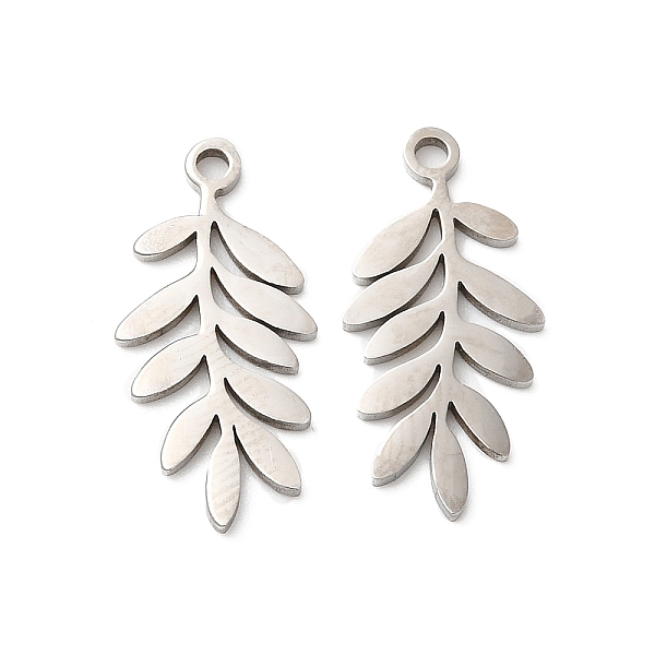 PandaHall 201 Stainless Steel Pendants, Laser Cut, Leafy Branch Charms, Stainless Steel Color, 19.5x9x1mm, Hole: 1.4mm 201 Stainless Steel...
PandaHall 201 Stainless Steel Pendants, Laser Cut, Leafy Branch Charms, Stainless Steel Color, 19.5x9x1mm, Hole: 1.4mm 201 Stainless Steel...