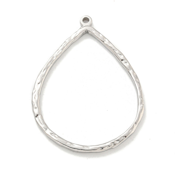 PandaHall 304 Stainless Steel Pendants, Teardrop Charms, Stainless Steel Color, 41.5x32x2mm, Hole: 1.6mm 304 Stainless Steel Teardrop
PandaHall 304 Stainless Steel Pendants, Teardrop Charms, Stainless Steel Color, 41.5x32x2mm, Hole: 1.6mm 304 Stainless Steel Teardrop