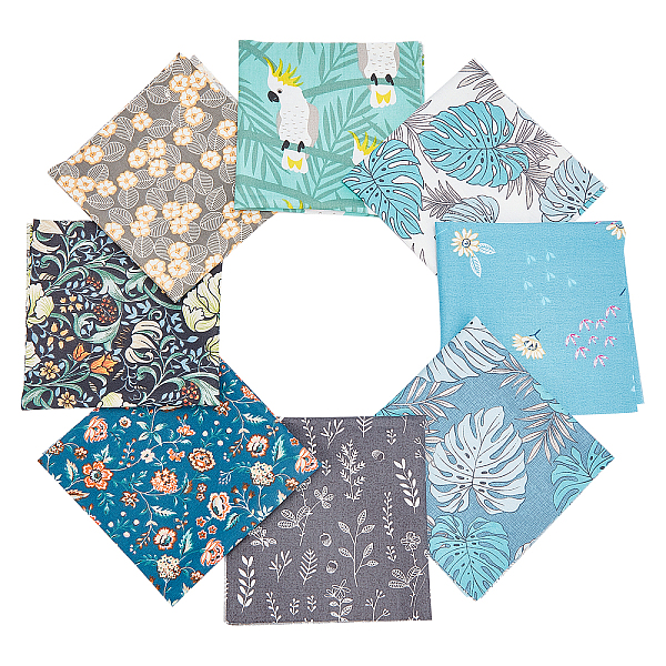 PandaHall Twill Print Cotton Fabric, for Patchwork, Sewing Tissue to Patchwork, Mixed Color, 25x25cm, 8pcs/bag Cotton Multicolor
PandaHall Twill Print Cotton Fabric, for Patchwork, Sewing Tissue to Patchwork, Mixed Color, 25x25cm, 8pcs/bag Cotton Multicolor