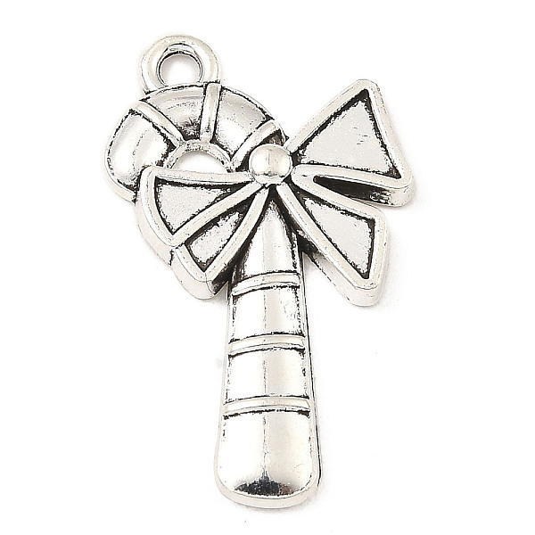PandaHall Tibetan Style Alloy Pendant Settings for Enamel, Christmas Candy Cane, Nickel, Antique Silver, 29x16x2.5mm, Hole: 2mm, about...
PandaHall Tibetan Style Alloy Pendant Settings for Enamel, Christmas Candy Cane, Nickel, Antique Silver, 29x16x2.5mm, Hole: 2mm, about...