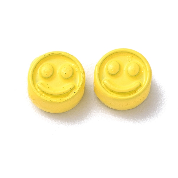 PandaHall Spray Painted Alloy Beads, Flat Round with Smiling Face, Gold, 7.5x4mm, Hole: 2mm Alloy Flat Round Gold
PandaHall Spray Painted Alloy Beads, Flat Round with Smiling Face, Gold, 7.5x4mm, Hole: 2mm Alloy Flat Round Gold