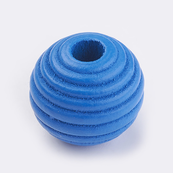 PandaHall Natural Wood Beehive European Beads, Dyed, Round, Dodger Blue, 19~20x19mm, Hole: 5mm, about 200pcs/500g Wood Round Blue
PandaHall Natural Wood Beehive European Beads, Dyed, Round, Dodger Blue, 19~20x19mm, Hole: 5mm, about 200pcs/500g Wood Round Blue