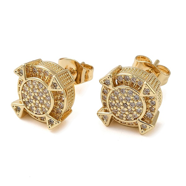 PandaHall Brass Micro Pave Cubic Zirconia Stud Earrings, Flat Round Stud Earring, Long-Lasting Plated, Golden, 10x10mm Cubic Zirconia Flat...
PandaHall Brass Micro Pave Cubic Zirconia Stud Earrings, Flat Round Stud Earring, Long-Lasting Plated, Golden, 10x10mm Cubic Zirconia Flat...