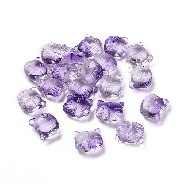 PandaHall Glass Beads, for Jewelry Making, Cat, Blue Violet, 12.5x14x6.5mm, Hole: 1mm Glass Cat Shape
PandaHall Glass Beads, for Jewelry Making, Cat, Blue Violet, 12.5x14x6.5mm, Hole: 1mm Glass Cat Shape