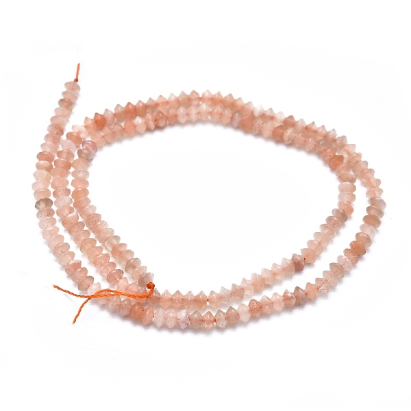 PandaHall Natural Sunstone Beads Strands, Faceted, Bicone, 3.5~4x2~3mm, Hole: 0.6mm, about 171pcs/strand, 15.55 inch(39.5cm) Sunstone Bicone
PandaHall Natural Sunstone Beads Strands, Faceted, Bicone, 3.5~4x2~3mm, Hole: 0.6mm, about 171pcs/strand, 15.55 inch(39.5cm) Sunstone Bicone