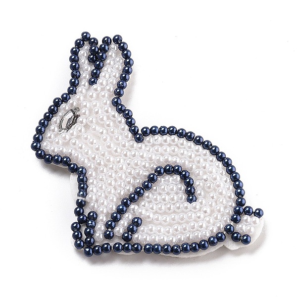 PandaHall Computerized Embroidery Cloth Sew on Patches, Costume Accessories, Glass Pearl Appliques, with Crystal Rhinestone, Rabbit, White...
PandaHall Computerized Embroidery Cloth Sew on Patches, Costume Accessories, Glass Pearl Appliques, with Crystal Rhinestone, Rabbit, White...