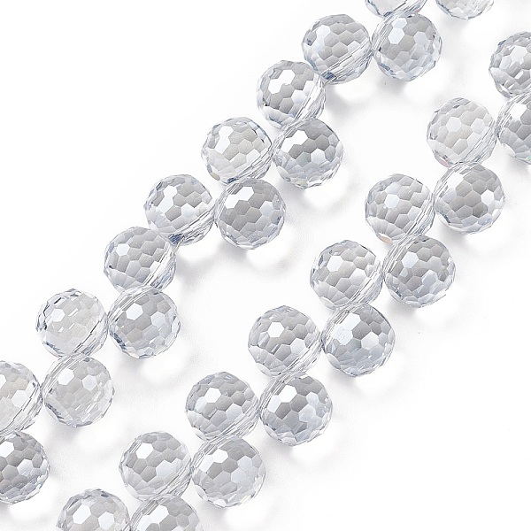 PandaHall Transparent Glass Beads Strands, Top Drilled, Faceted(96 Facets), Round, Light Grey, 9mm, Hole: 1.5mm, about 71~72pcs/strand...
PandaHall Transparent Glass Beads Strands, Top Drilled, Faceted(96 Facets), Round, Light Grey, 9mm, Hole: 1.5mm, about 71~72pcs/strand...